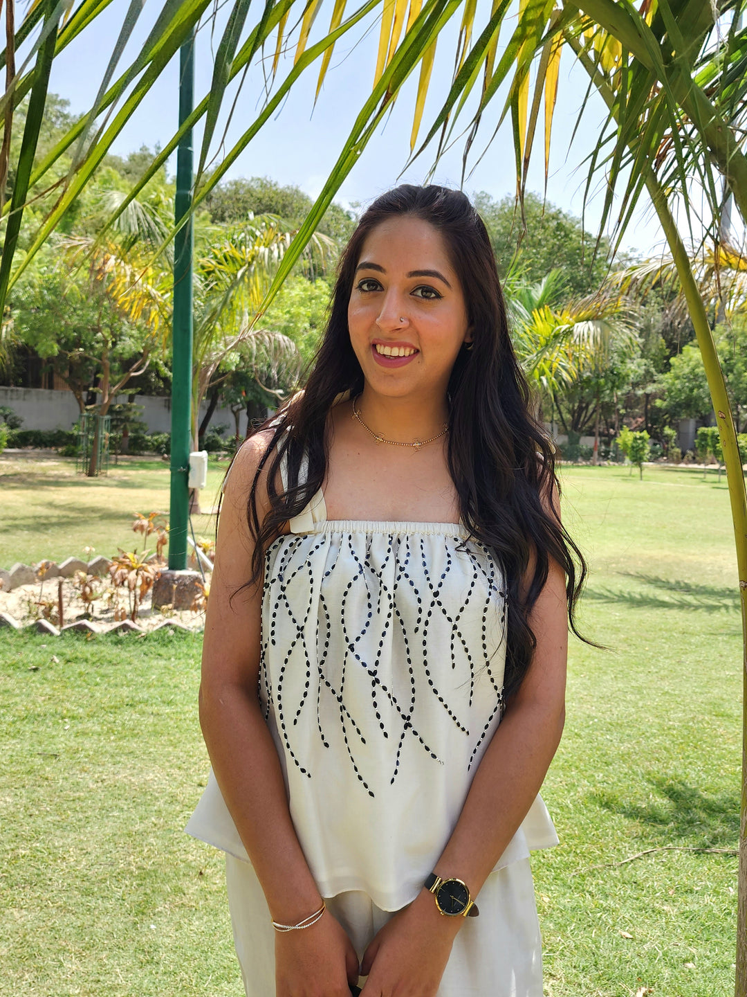 SONAL PASRIJA IN IVORY COORD SET